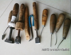 做固特异手工鞋子的工具