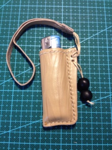 新手入门，打火机皮套