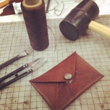 Leather 皮名片套1
