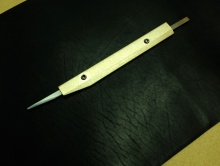 石洗黄铜小刀，皮具工具