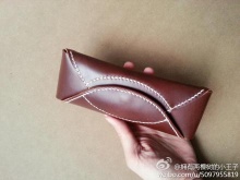 油蜡皮眼镜盒