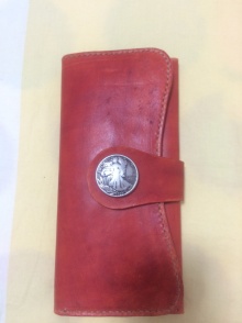 第一个手工皮艺作品