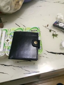 黑色男款短夹