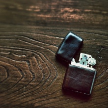 自用zippo皮壳，皮套
