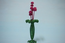 玫瑰花瓶创意diy手工艺品礼物定制礼品家居办公摆件装饰