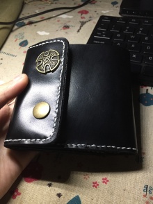 自制短款钱包，第一次作品~
