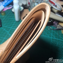 一皮 植鞣革简约短夹