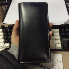双层手拿拉链包