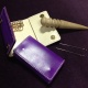 紫色款钥匙包
